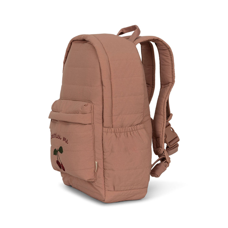 Konges Slojd Cameo Brown Juno Quilted Backpack Midi