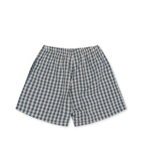 Konges Slojd Captains Blue Check Kim Shorts