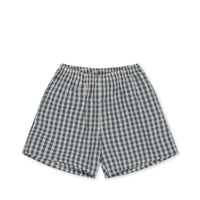 Konges Slojd Captains Blue Check Kim Shorts