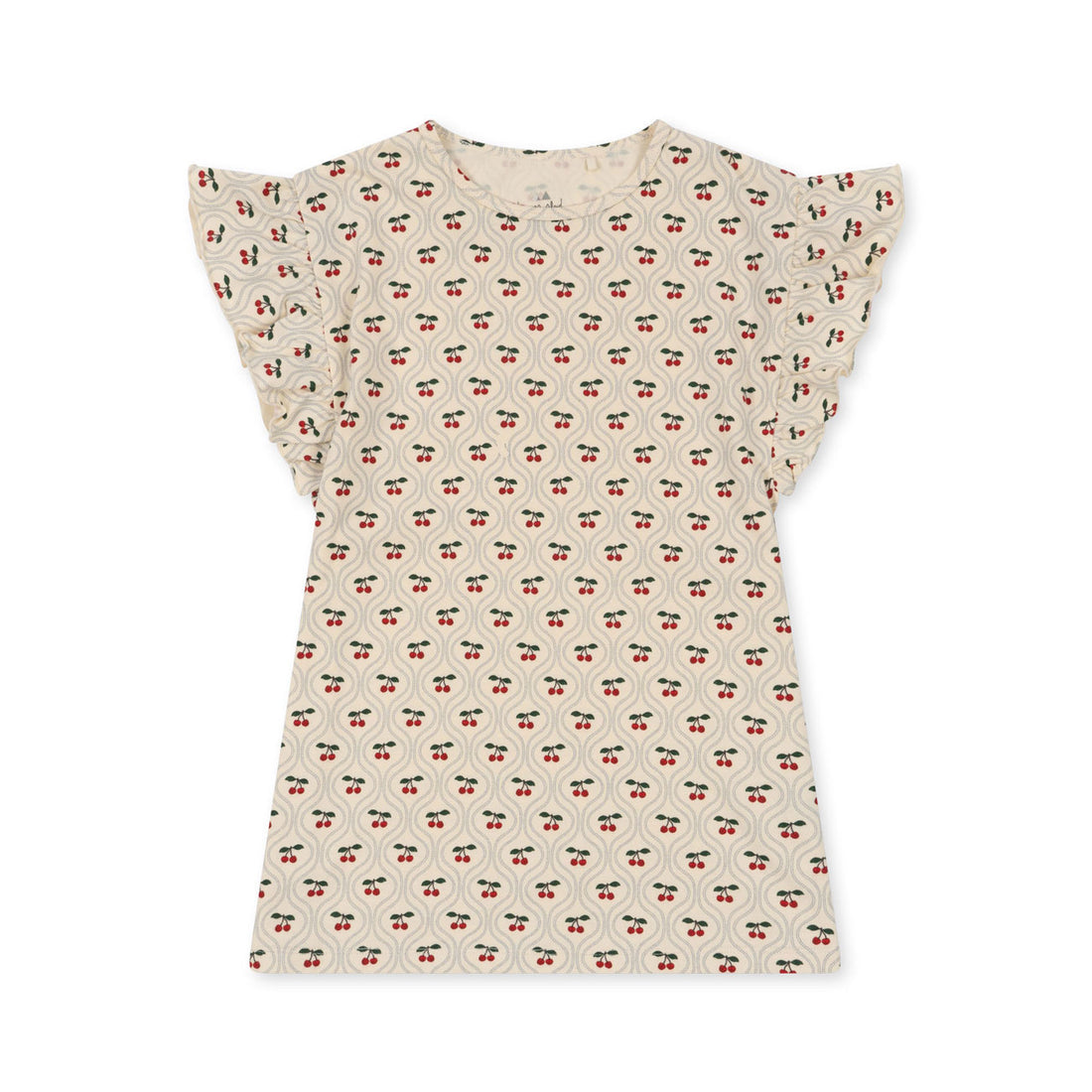 Konges Slojd Cherry Motif Lin Dress