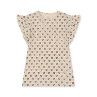 Konges Slojd Cherry Motif Lin Dress