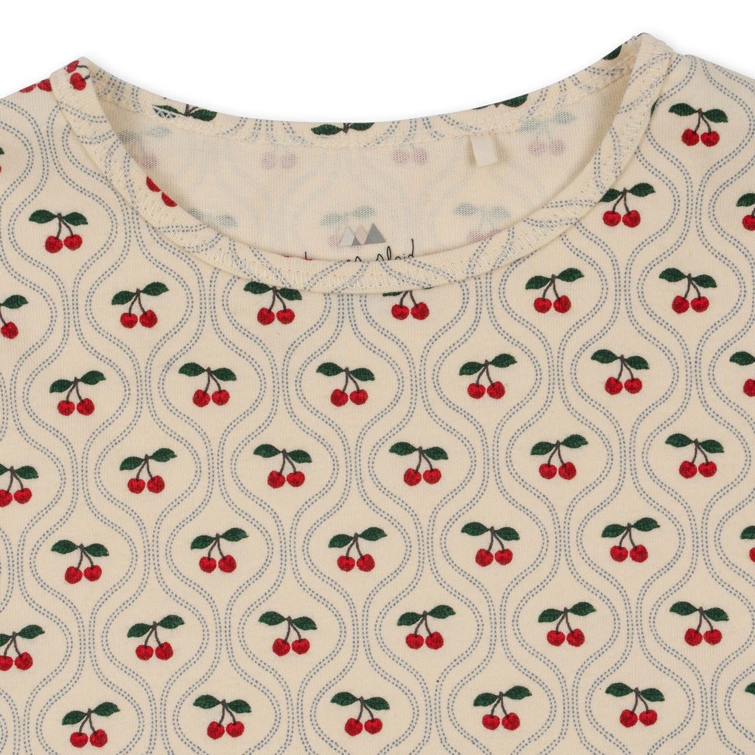 Konges Slojd Cherry Motif Lin Dress