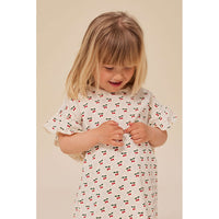 Konges Slojd Cherry Motif Lin Dress