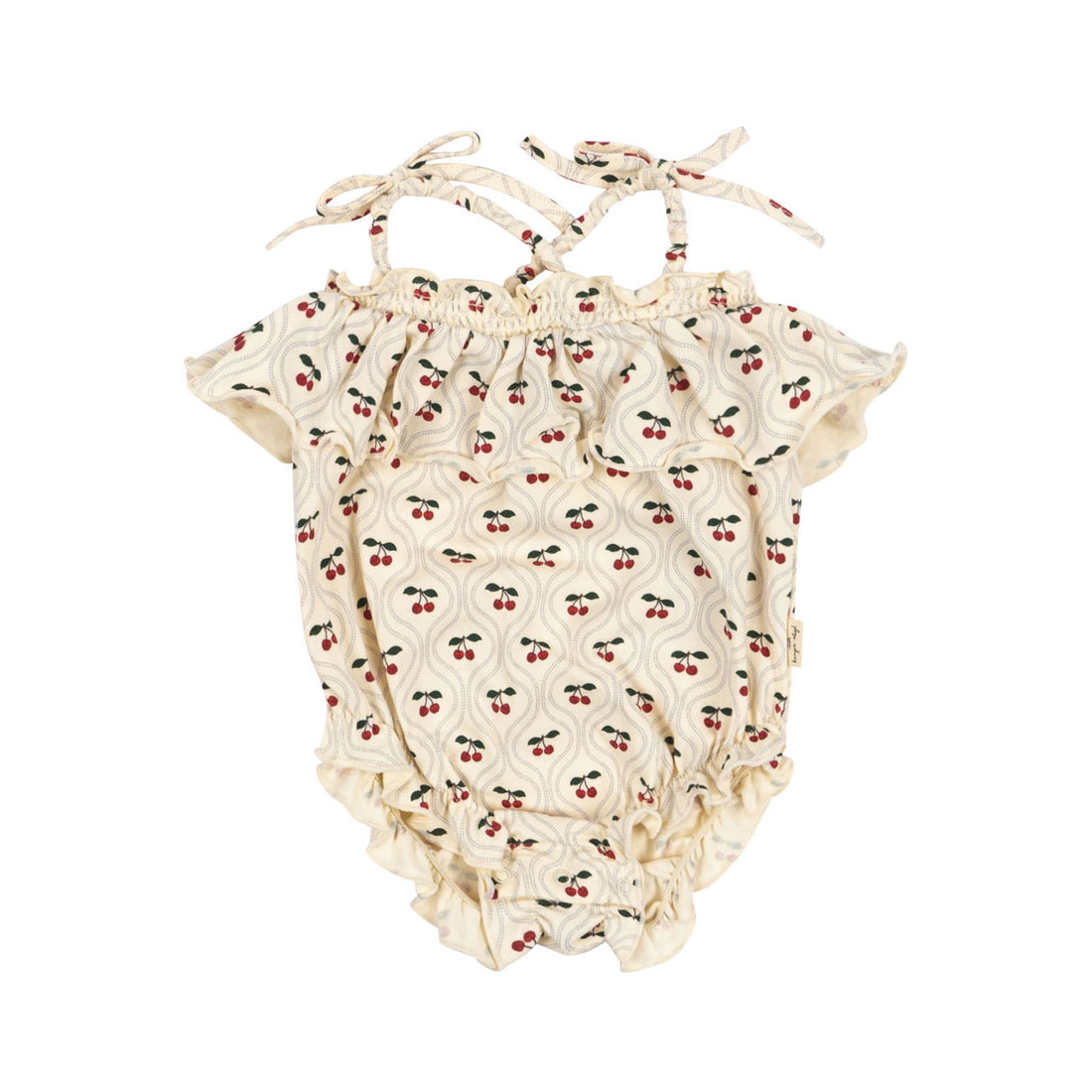 Konges Slojd Cherry Motif Lin Romper