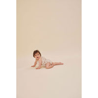 Konges Slojd Cherry Motif Lin Romper
