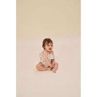 Konges Slojd Cherry Motif Lin Romper