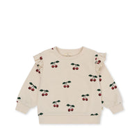 Konges Slojd Ma Grande Cerise Lou Frill Sweatshirt