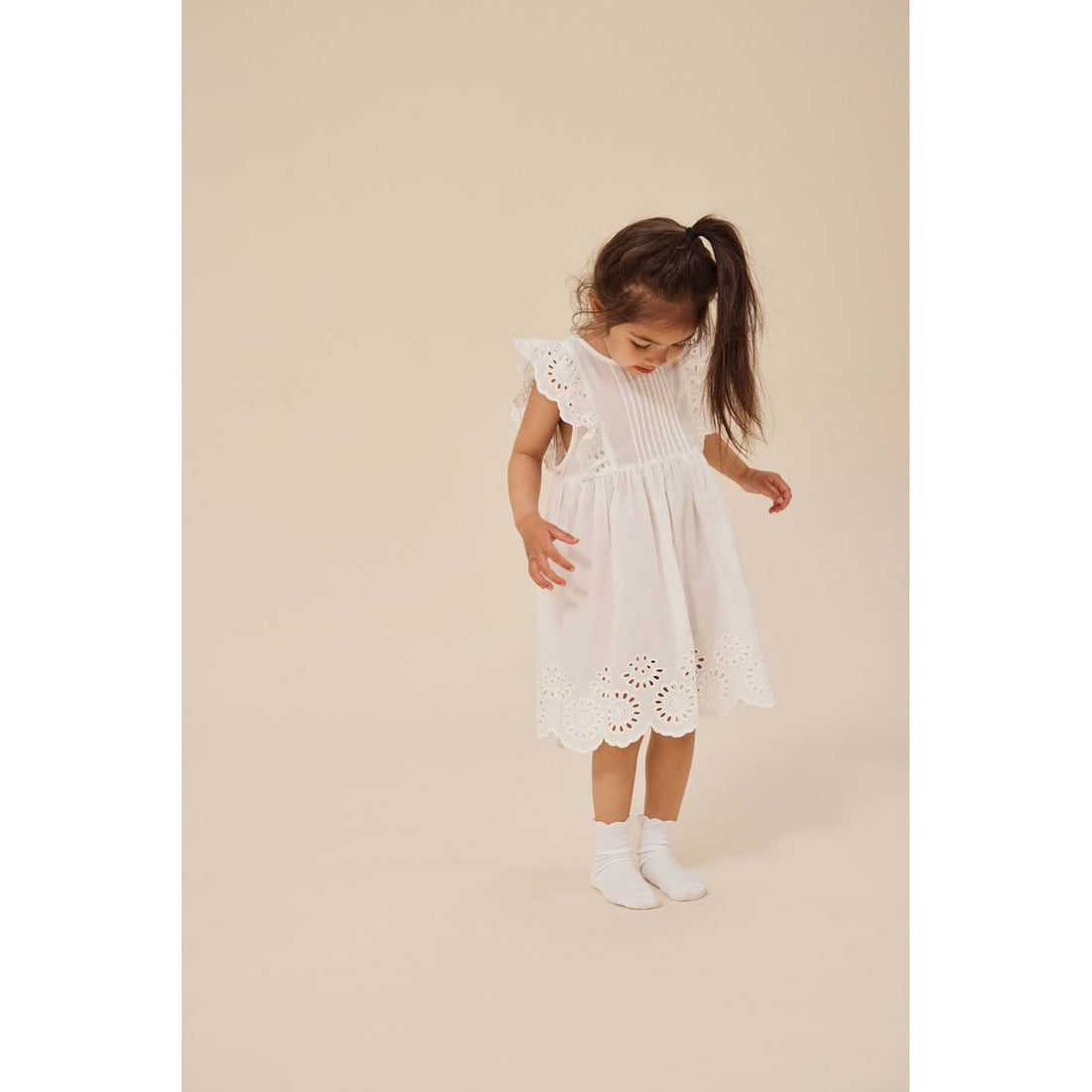 Konges Slojd Optic White Posey Dress