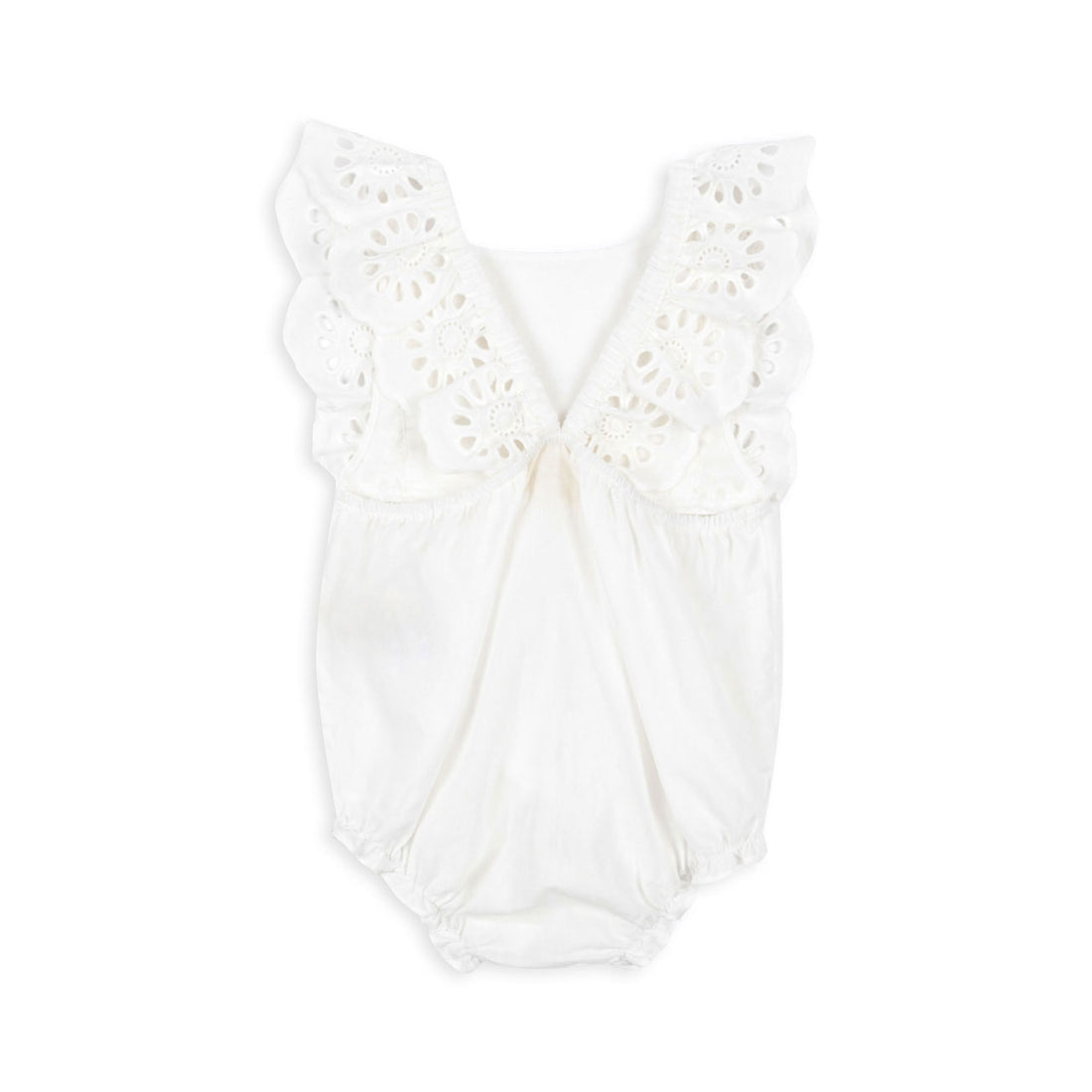 Konges Slojd Optic White Posey Romper