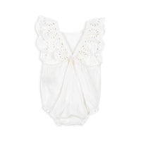 Konges Slojd Optic White Posey Romper