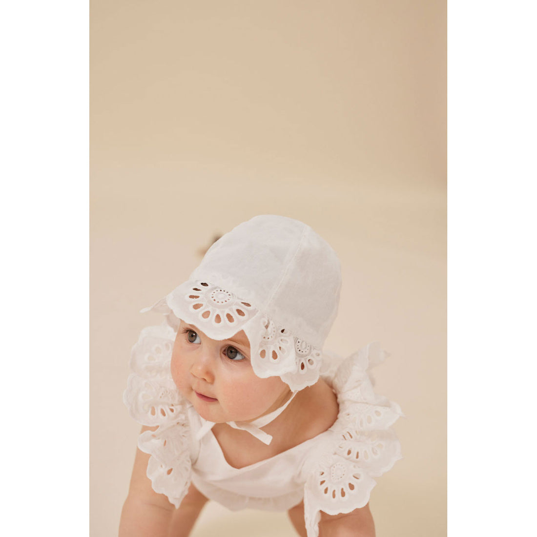 Konges Slojd Optic White Posey Romper