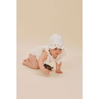 Konges Slojd Optic White Posey Romper