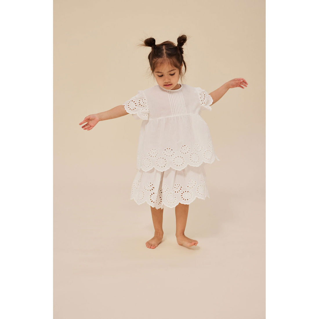 Konges Slojd Optic White Posey Skirt