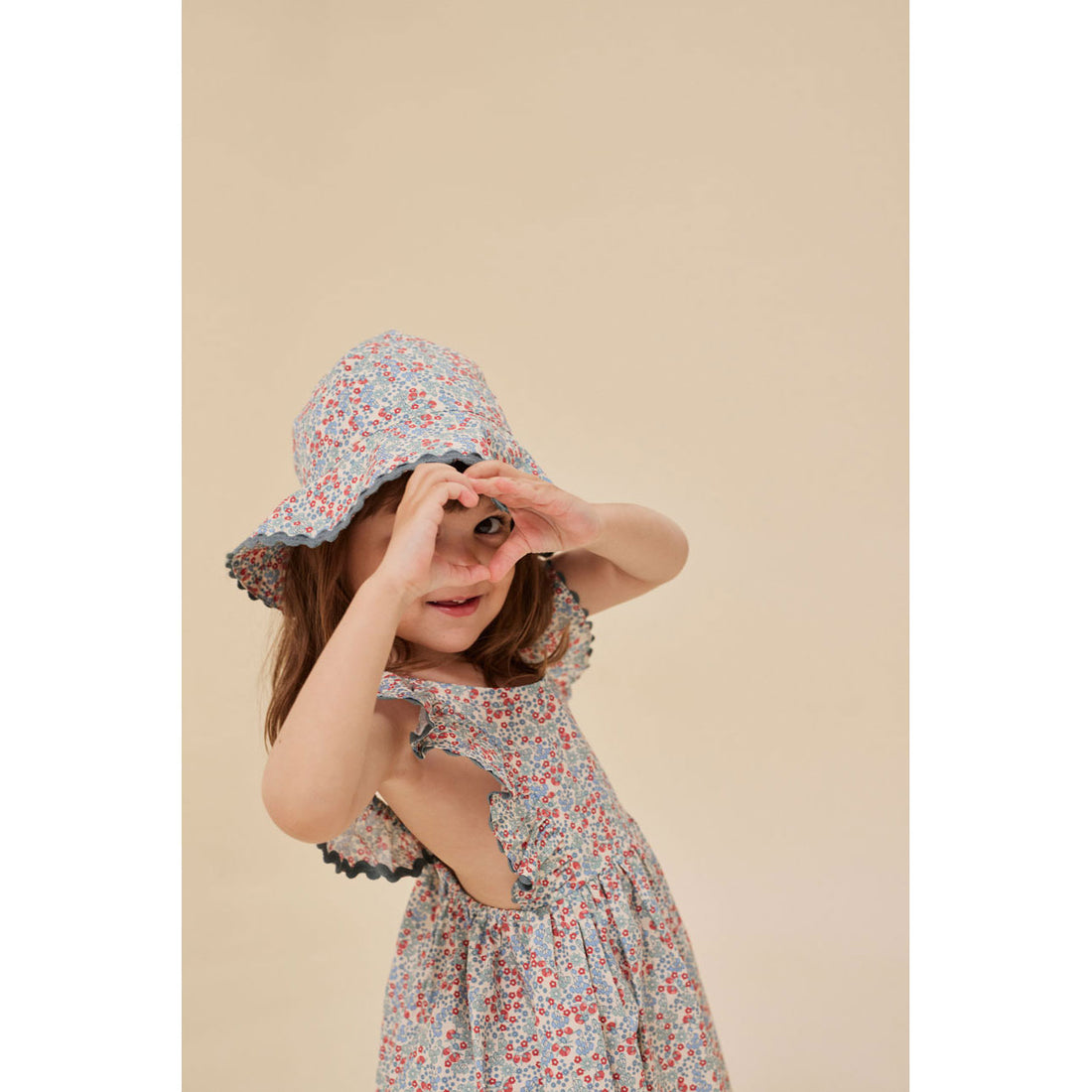 Konges Slojd Bibi Blue Verbena Dress