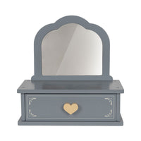 Konges Slojd Sleet Wooden Makeup Mirror With Drawer