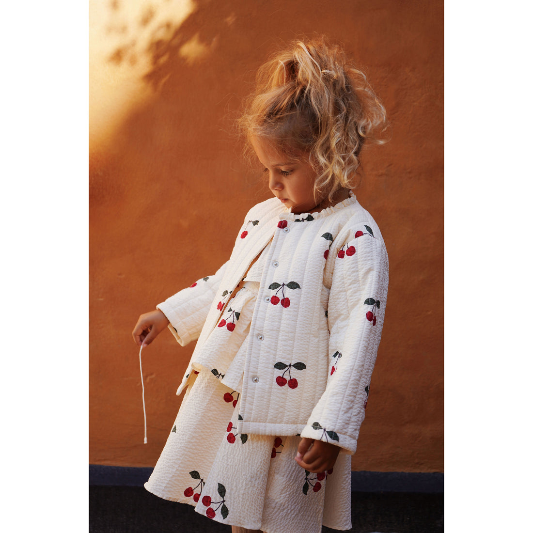 Konges Slojd Mon Grand Cherry Lunella Quilted Jacket