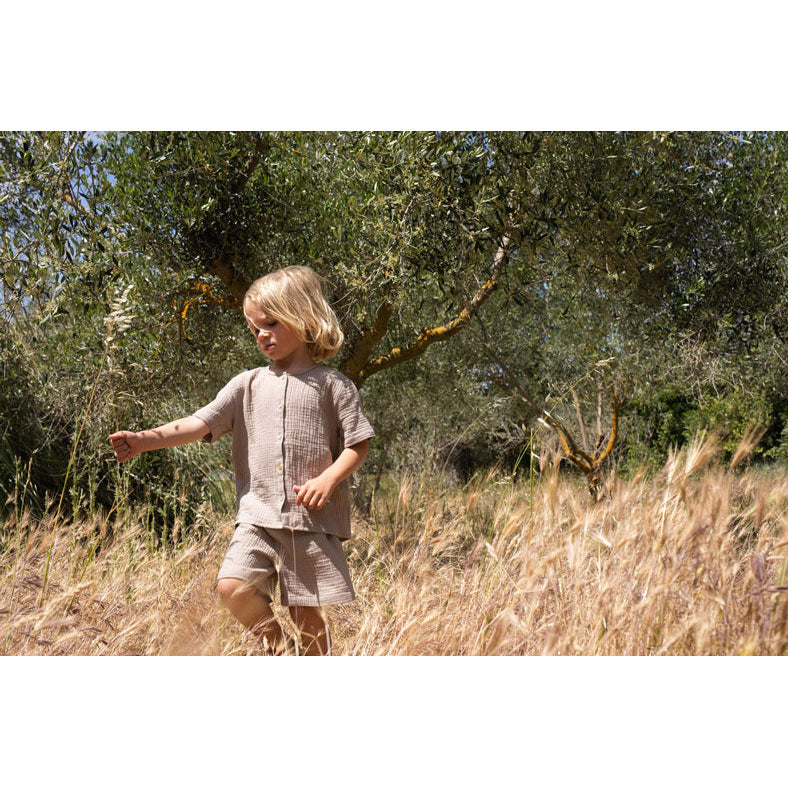 Konges Slojd Pure Cashmere Olive Shorts