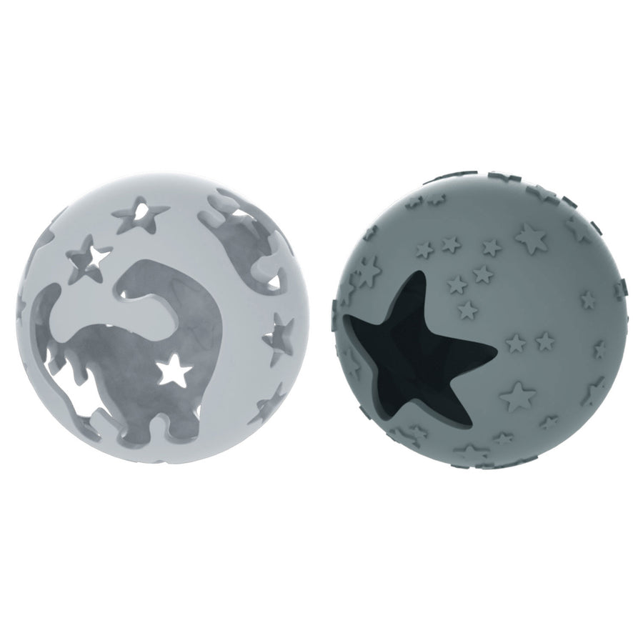 Konges Sloejd Quarry Blue 2 Pack Dino Activity Balls