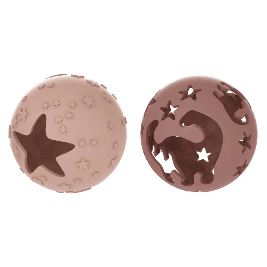 Konges Sloejd Rosesand Mix 2 Pack Dino Activity Balls
