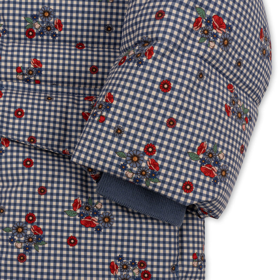 Konges Slojd Blossom Check Nutti Down Jacket