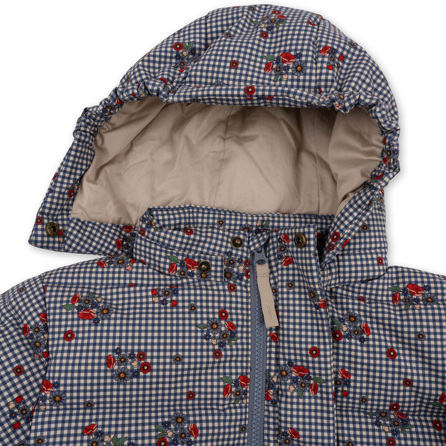 Konges Slojd Blossom Check Nutti Down Jacket