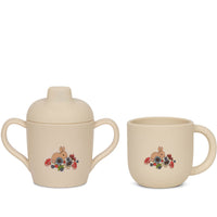 Konges Slojd Bunny Tokki Silicone Sippy Cup and Cup Set