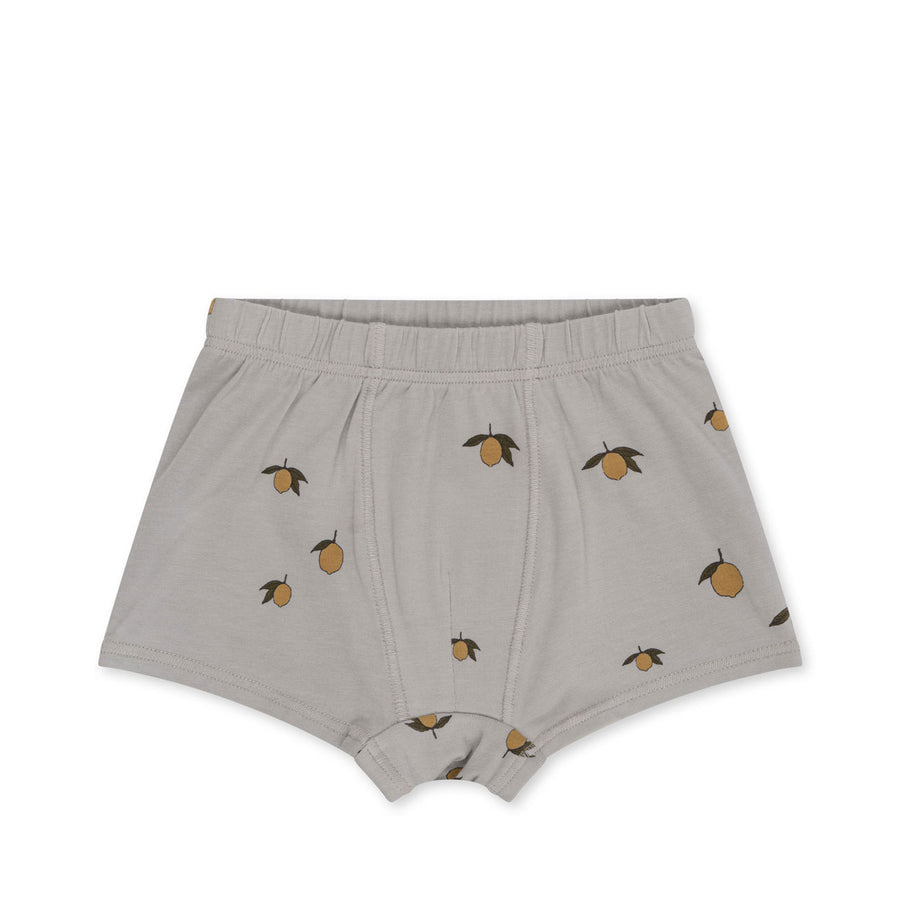Konges Slojd Lemon Harbor/Brindle Basic 2 Pack Boy Boxers