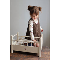 Konges Slojd Ecru Doll Bed Wood