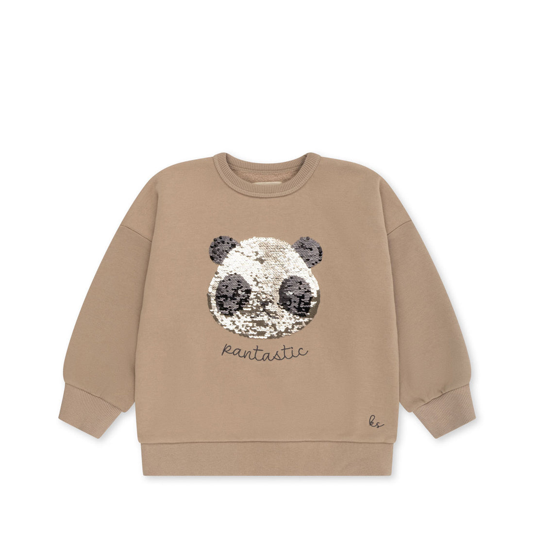 Konges Slojd Oxford Tan Lou Sequin Sweatshirt
