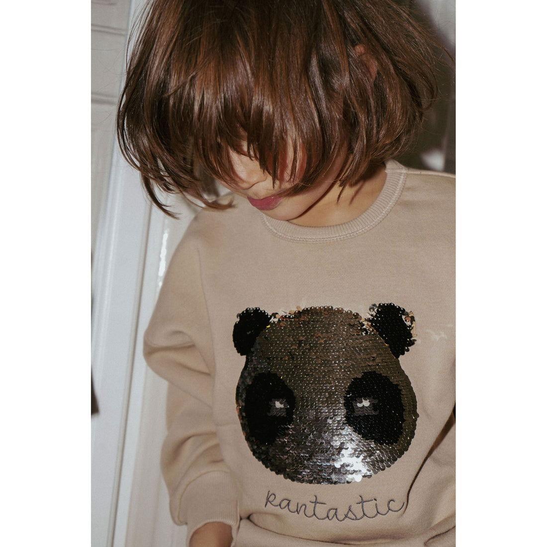 Konges Slojd Oxford Tan Lou Sequin Sweatshirt