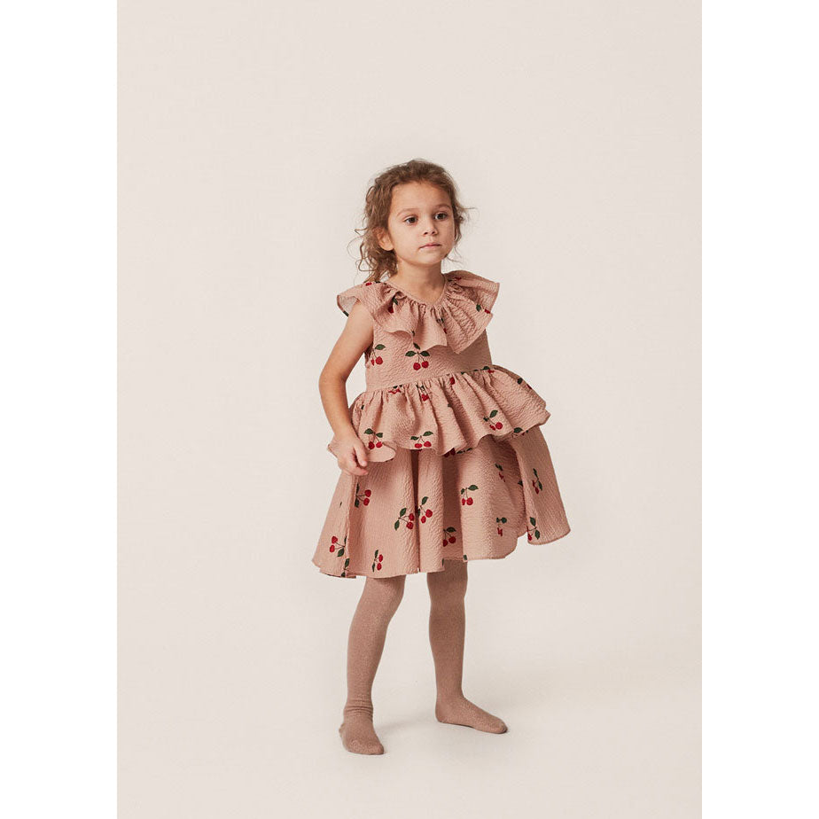 Konges Slojd Ma Grande Cerise Blush Lunella Dress