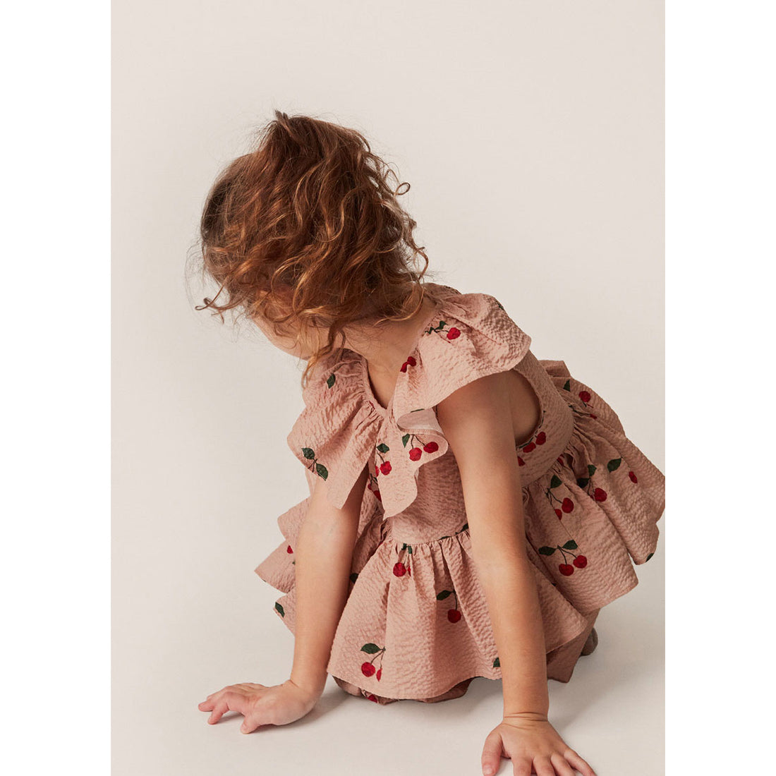 Konges Slojd Ma Grande Cerise Blush Lunella Dress