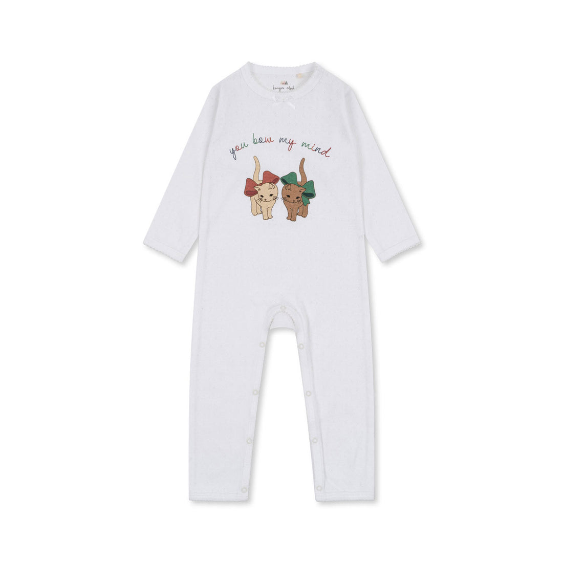 Konges Slojd Bow Kitty Minnie Onesie
