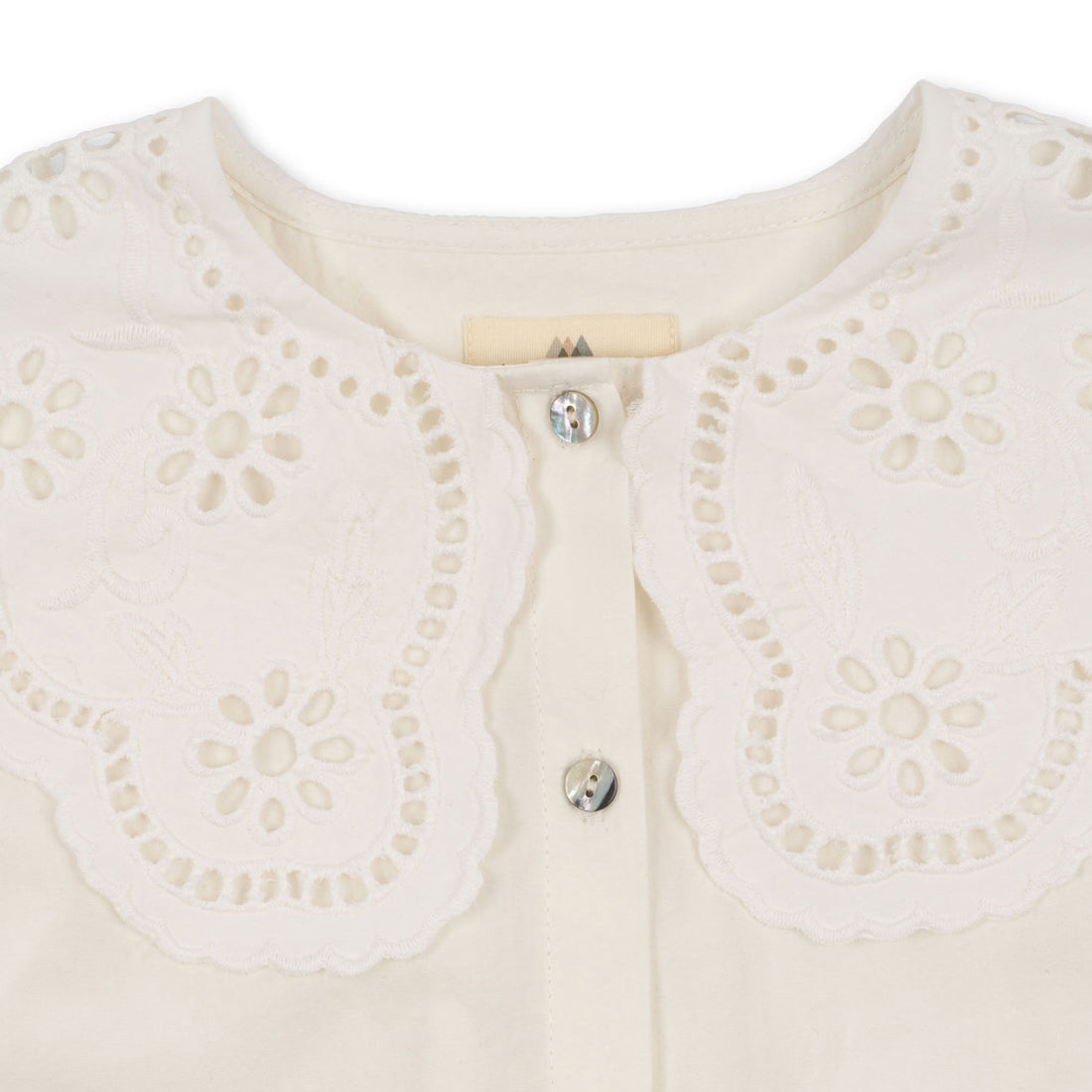 Konges Slojd Optic White Rilo Collar Shirt