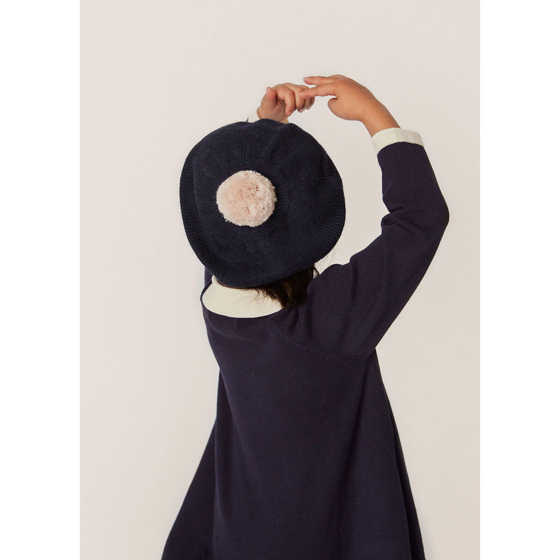 Konges Slojd Navy Venton Knit Dress