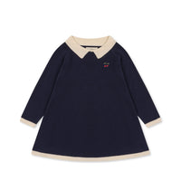 Konges Slojd Navy Venton Knit Dress