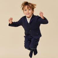 Konges Slojd Dark Navy Gabriel Knitted Blazer