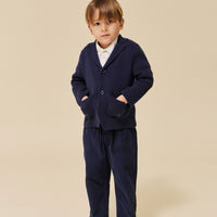 Konges Slojd Dark Navy Gabriel Knitted Blazer