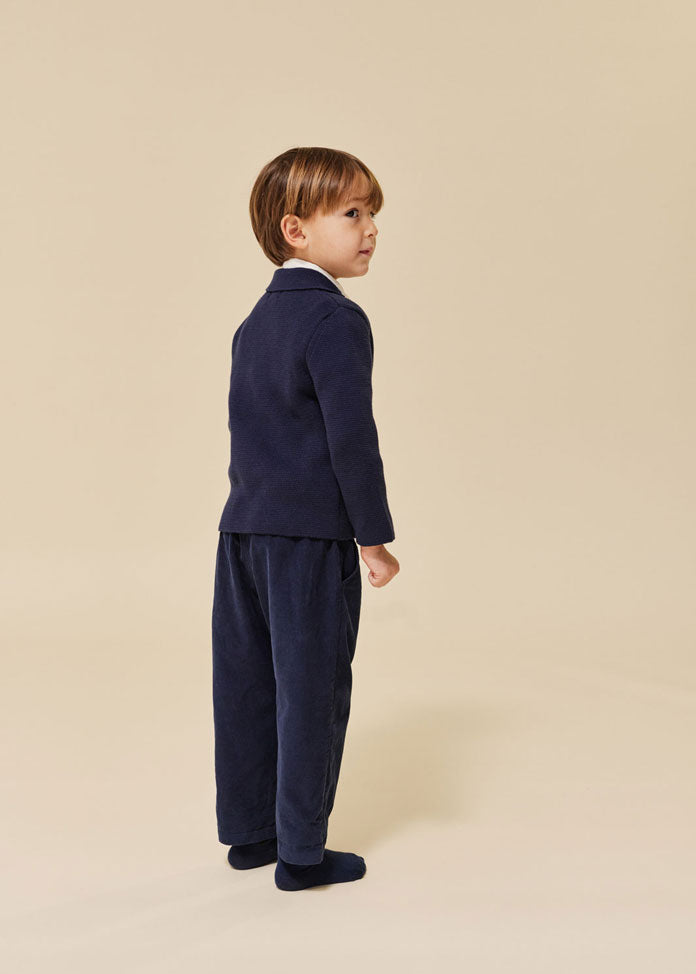 Konges Slojd Dark Navy Gabriel Knitted Blazer
