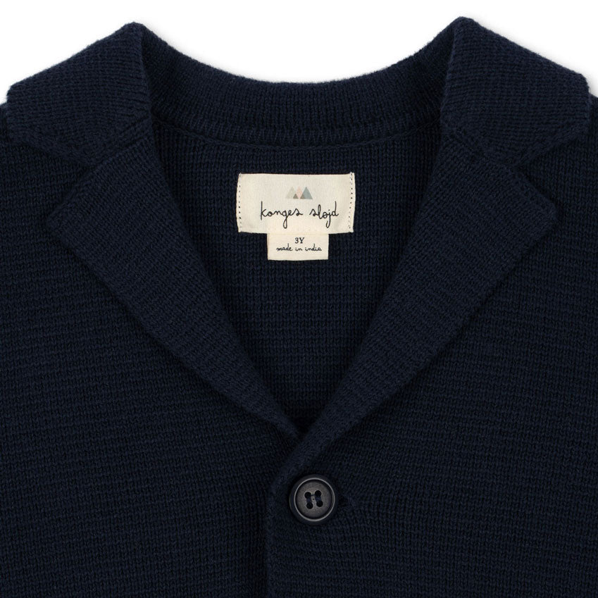 Konges Slojd Dark Navy Gabriel Knitted Blazer