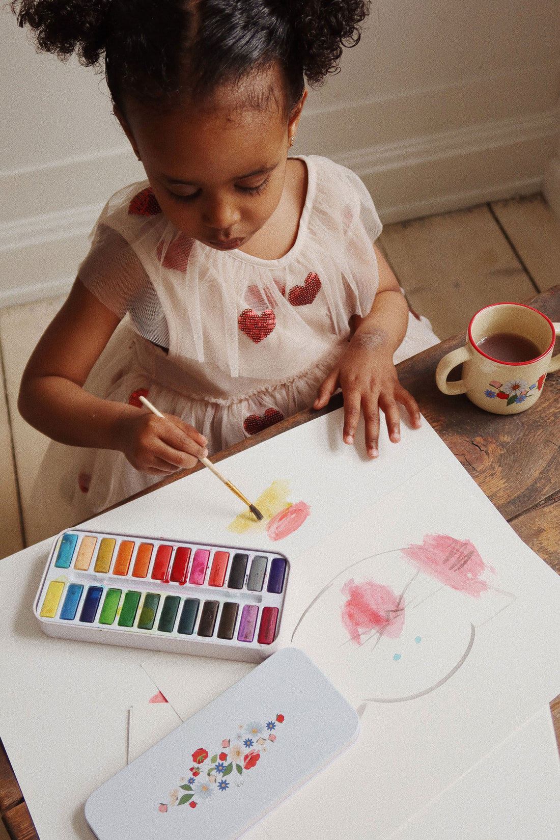 Konges Slojd Multi Mix Water Colors Tin Box
