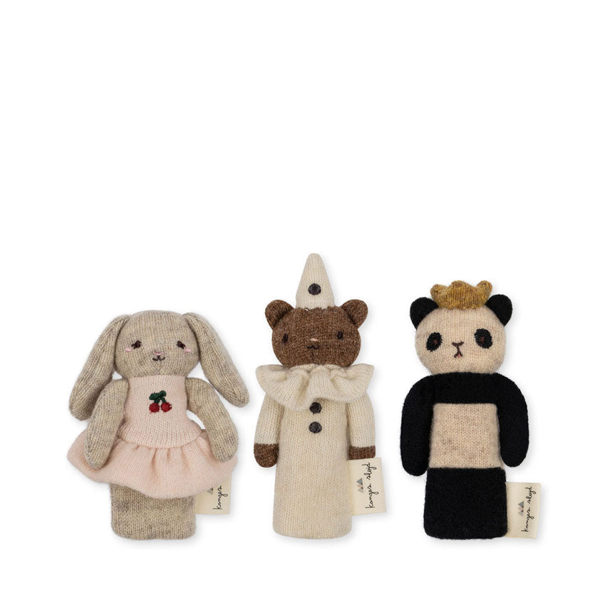 Konges Slojd Multi 3 Pack Finger Puppets