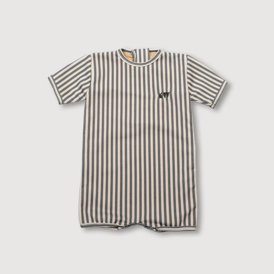 Kidwild Deep Blue Stripe Rash Suit