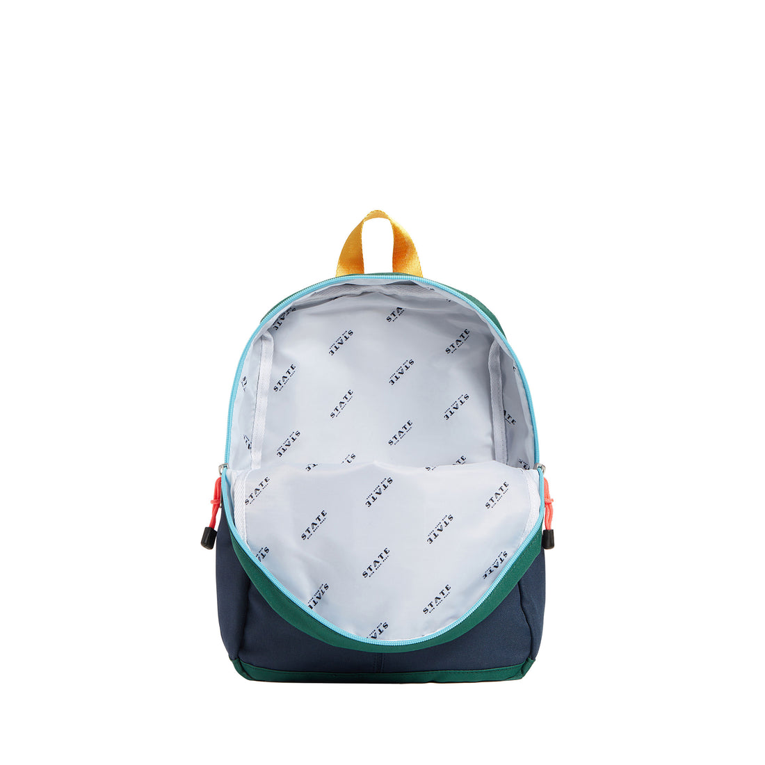 State Bags Green/Navy Mini Travel Backpack
