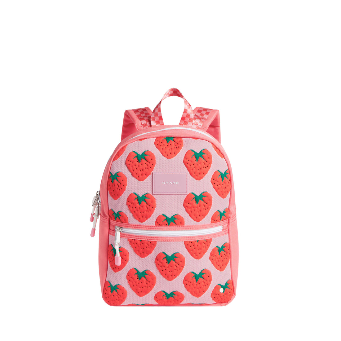 State Bags Strawberry Intarsia Mini Backpack