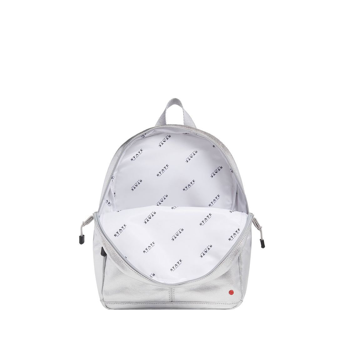 State Bags Silver Mini Backpack