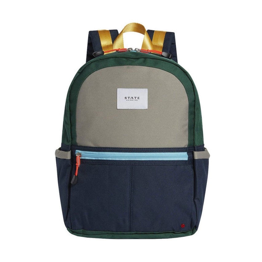 State Bags Green/Navy Travel Backpack