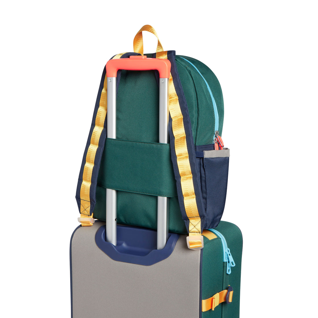 State Bags Green/Navy Travel Backpack