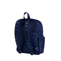 State Bags Diagonal Zip Navy Ripstop Backpack
