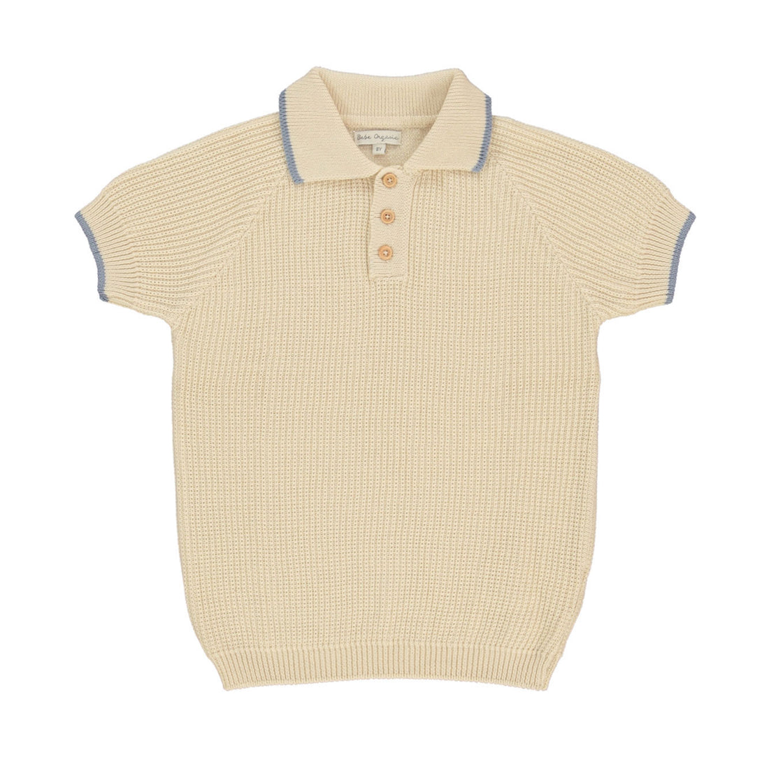 Bebe Organic Natural Knit Kane Polo